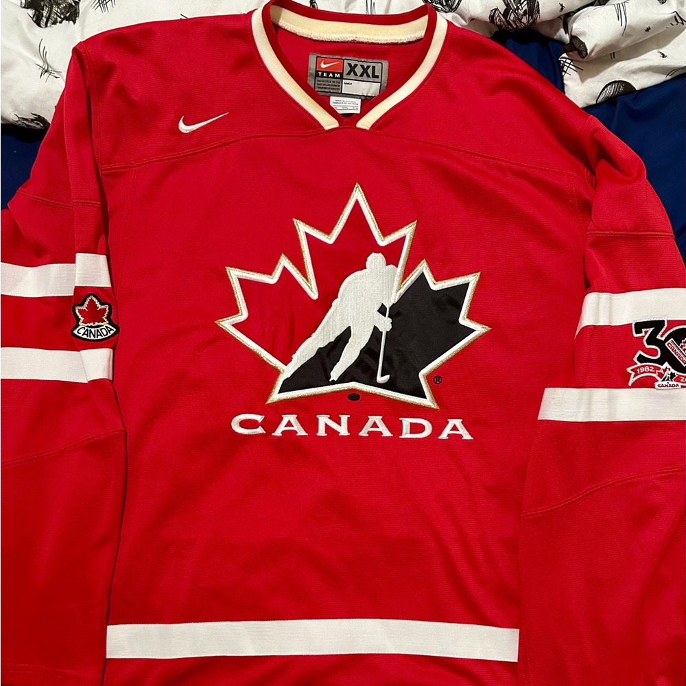 Team Canada 30th Anniversary Jersey